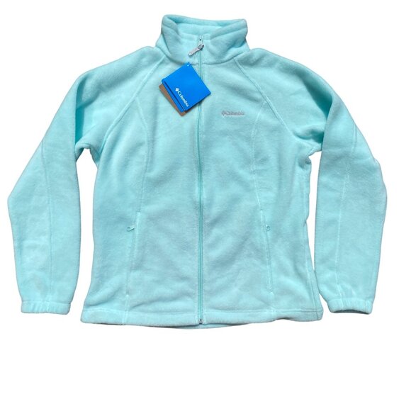 NWT Columbia Sportswear June Lake Full Zip Gorpcore Activewear Fleece Jacket-L - Picture 1 of 12